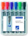 Produktbild: STAEDTLER Lumocolor Flipchart-Marker 2.0 - 5.0 mm Mehrfarbig 356 B WP6