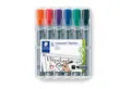 Produktbild: STAEDTLER Marker STAEDTLER Lumocolor Flipchart-Marker - 2+5 mm - 6er Box