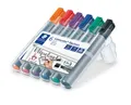 Produktbild: Staedtler® 356 B WP6 Flipchart-Marker Lumocolor®,356 B nachfüllbar, STAEDTLER Bo
