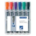 Produktbild: STAEDTLER Lumocolor Flipchart-Marker farbsortiert 2,0 - 5,0 mm, 6 St.
