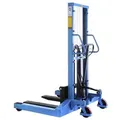 Produktbild: Hanselifter Breitspur-Hochhubwagen SDJ1016BS Tragkraft 1000kg Hubhöhe 1600mm