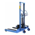 Produktbild: HanseLifter Breitspur-Hochhubwagen SDJ1016BS, Tragf.: 1.000 kg, Hubbereich: 95-1.600 mm