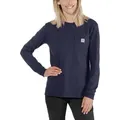 Produktbild: Carhartt workw pocket l/s t-shirt 103244 - navy - M