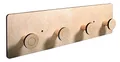 Produktbild: Rayher Garderobe aus Holz, FSC Mix Credit, Natur, Set 9 Teile, 42x12x4,5cm, zum Bemalen und Dekorieren, Kindergarderobe, 62986505
