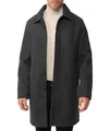 Produktbild: Indicode Herren INGrandrim Mantel mit Umschlagkragen | Herrenmantel Wintermantel Männer Charcoal Mix, XXL