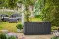 Produktbild: Keter Gartenbox Kentwood, 350 Liter, Gartenkiste Aufbewahrungsbox Kissenbox Box