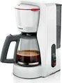 Produktbild: Bosch Filterkaffeemaschine TKA2M111 MyMoment | 10-15 Tassen | Glaskanne 1,25l | 1200W | weiß