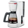 Produktbild: Bosch Kaffeemaschine MyMoment, TKA2M111, mit Glaskanne, 1,25 Liter, 1200 Watt, weiß, bis zu 15 Tassen