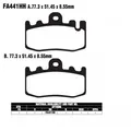 Produktbild: EBC Bremsbeläge FA441 HH für BMW Motorrad