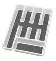 Produktbild: Besteckkasten Anti-Rutsch 5 Fächer Besteckeinsatz für Schubladen 5 x 36.5 x 2...