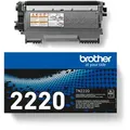 Produktbild: Brother TN-2220 Tonerkartusche Schwarz für 2.600 Seiten Kompatibilität: HL-2240 / HL-2240D / HL-2250DN / HL-2270DW / DCP-7060D / DCP-7065DN / DCP-7070