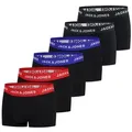 Produktbild: Jack & Jones Boxershorts Herren Retroshorts 6er Pack Basic Trunks (Vorteilspack, 6-St) Unterhosen mit Stretch bunt M