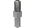 Produktbild: XD-Rohrverbinder gerade für Vierkantrohre 20x20x1,5 mm Kunststoff schwarz