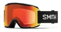 Produktbild: SMITH OPTICS SQUAD Ski Snowboardbrille Black - ChromaPOP Red Mirror Everyday NEU