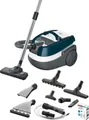 Produktbild: Bosch Serie 4 BWD41720, 1700 W, Trommel-Vakuum, Trocken&Nass, Staubbeutel, 5 l, EPA