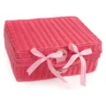 Produktbild: Bigjigs Picknick-Set im rosafarbenen Koffer (T0151)