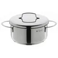 Produktbild: WMF Bratentopf Mini, Edelstahl, Metall, 1.5 L, breiter Schüttrand, geschmacksneutral, säurefest, TransTherm®-Allherdboden, Kochen, Töpfe, Bräter