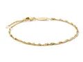 Produktbild: Thomas Sabo Connect A2208-413-39-L19v - Singapur Armband - Silber & Gelbgold Verg. - 16 - 19 cm