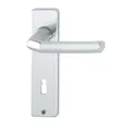 Produktbild: Hoppe Kurzschildgarnitur Birm.1117/202KP Alu.F1 OB eck.Drückergrt. 2566323