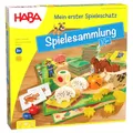 Produktbild: HABA Mein erster Spieleschatz - Große Spielesammlung für Kinder ab 3 Jahren – 10 Klassische Spiele: Memory, Lauf- & Farbspiele – 1004278001