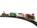 Produktbild: Weihnachtszug für Tannen Baum - 21 Teile - Deko Weihnachts Zug m. Sound + Licht