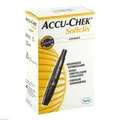 Produktbild: 2x ACCU-CHEK Softclix schwarz 1 ST