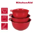 Produktbild: KitchenAid KQG175OSERE Set mit 3 Rühr-/Schüsseln Spülmaschinenfest Stapelbar