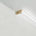 Produktbild: Trevendo LED-Deckenleisten MDF - weiß foliert - moderne Lichtleiste für ein gemütliches Ambiente - Maße 22x45x2500mm (ohne LED-Band)