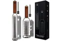 Produktbild: REDSALT® Küchenreibe Edelstahl Reiben Set mit Holzgriff, Profi Küchenreiben, Set Zester + Julienne Reibe, Feine rostfreie Edelstahl Klinge in INOX 18/10 Qualität