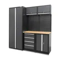 Produktbild: Weber Schranksystem Serie 450 8-teilig grau