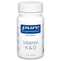 Produktbild: Pure Encapsulations - Vitamin K & D - 60 Kapseln