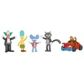 Produktbild: Die Simpsons Packung mit 6 Figuren, 7 cm