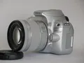 Produktbild: Canon EOS 200D DSLR Kamera Kit mit 18-55mm IS STM - silber-braun