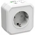 Produktbild: Ansmann Steckdose Zero Watt AES1 wei zeitgesteuert, kein Strom im Standby (1260-0001)