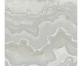Produktbild: Vliestapete 39659-5 Stories of Life Marmoroptik Malachit grau silber gold
