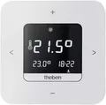 Produktbild: Theben 8120200 Ramses 812 top3 I Digital-Uhrenthermostat für zeitabhängige Überwachung/Regelung der Raumtemperatur I Netzversion I Raumthermostat