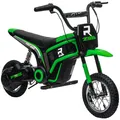 Produktbild: Kinder Elektro Motorrad, 12V Kindermotorrad mit Hupe, Leuchte, 8-16 km/h, Grün