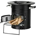 Produktbild: Bbq-toro Raketenofen Rakete 2, Schwarz, Rocket Stove Für Dutch Oven Und Vieles Mehr, Outdoorofen