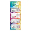 Produktbild: 4-Monatskalender 2026 Wandkalender mit Schieber mehrsprachig Bunt I tr319