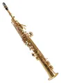 Produktbild: Classic Cantabile Saxophon SS-450 Sopran Saxophone gerade, Sopran Sax, 6-St., Set mit Koffer, Mundstück, S-Bögen, Putztuch und Handschuhe, Sopransaxophon, Hoch-Fis-Klappen, ergonomische Klappenmechanik