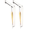 Produktbild: Klappenbeschlag Gasdruckfeder, Tiberham 100Nm Klappenhalter Gasdfeder Stütze, Hydraulic Gasdruckdämpfer Scharniere für Klappen, Tatami, Schrank, Spielzeugkiste (2 Stück)