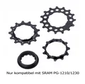 Produktbild: SRAM Kassetten Ersatzritzel PG-1210 / PG-1230, 11-13-15 Zähne, PG1230, Neu