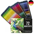 Produktbild: Zenacolor Buntstifte Set 72 Professionelles Buntstifte - Bleistifte für