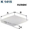 Produktbild: FILTRON K1415 Filter für Innenraumluft Innenraumfilter Filter Innenraum