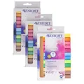 Produktbild: Westcott Kreide 12 Stück Bunt (3er-Set) | 3 x 12er Pack Tafelkreide mit 1,2cm ⌀ in leuchtenden Farben | staubarm & leicht abwischbar | 8,5cm lange Kreidestifte | E-744983 00