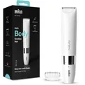 Produktbild: Braun Elektrorasierer Body Mini Trimmer, BS1000, für Damen und Herren, Wet und Dry, mit Kammaufsatz