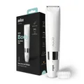 Produktbild: Braun Body Mini Trimmer BS1000 Haarentferner, weiß Body- Wet & Dry Haartrimmer ✅