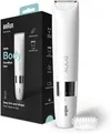Produktbild: Braun Body Mini BS1000 Rasierer, weiß, für Trocken- und Nassrasur