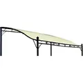 Produktbild: Degamo - Ersatzdach für Anbaupavillon mantova, PVC-beschichtet ecru