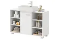 Produktbild: VASAGLE Waschbeckenunterschrank Unterschrank Badezimmerschrank Badschrank mit verstellbaren Ablagen, mit Füßen